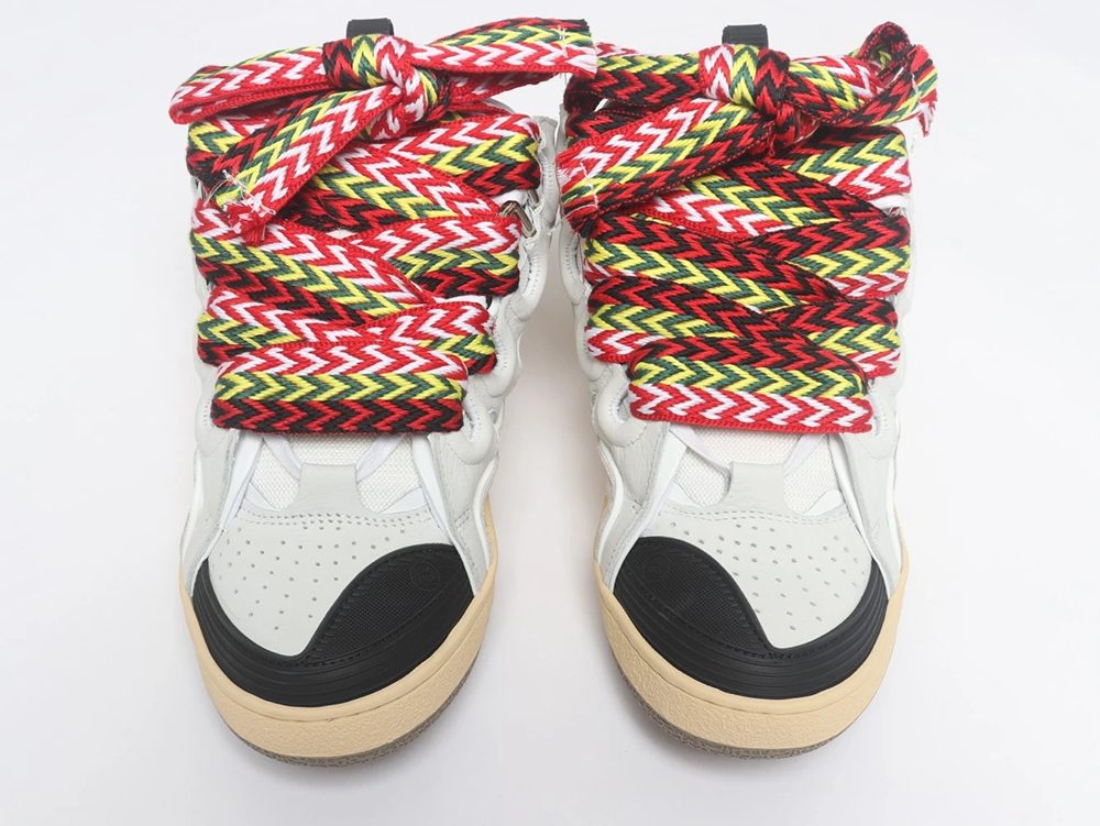 1webp1.webp Lanvin Curb Leather And Glitter Sneakers White Reps