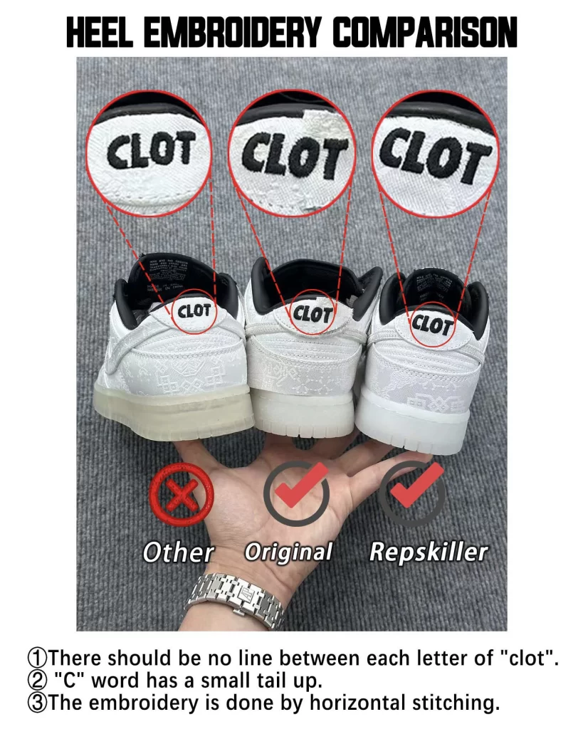 Fragment Design X Clot X Dunk Low 20Th Anniversary – Image 2 Fragment Design x CLOT x Dunk Low ’20th Anniversary’ Replica