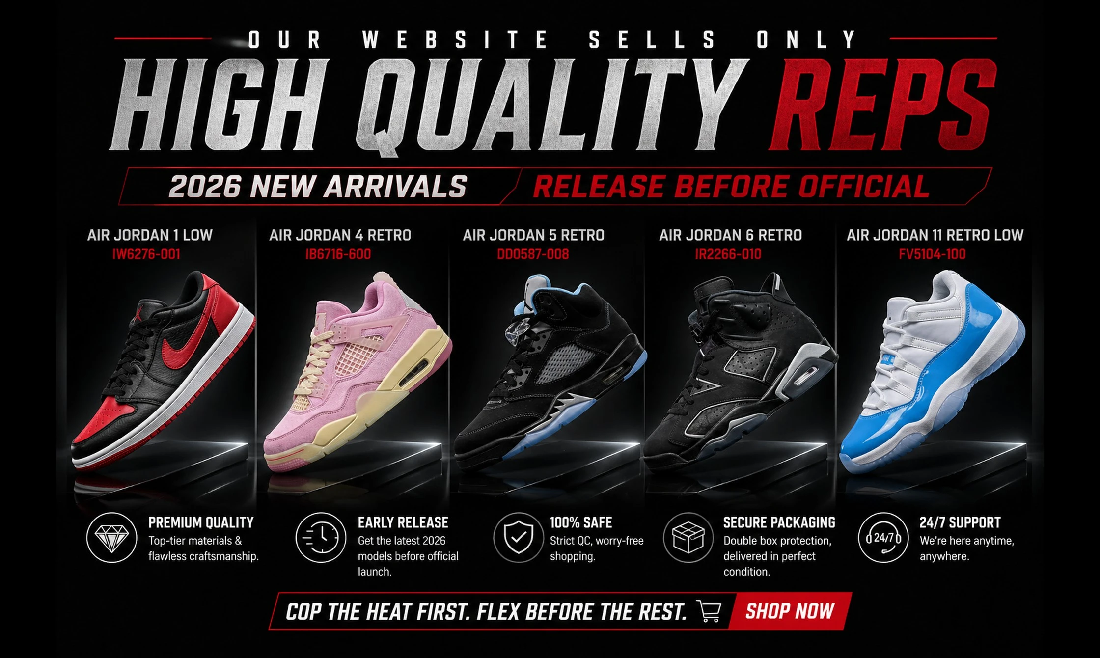 Get New 2026 Jordan Reps on RepsKillers.com