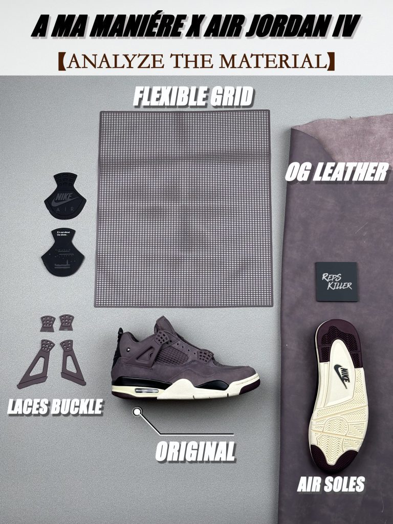 A Ma Mani&eacute;re x Air Jordan 4 Retro replica