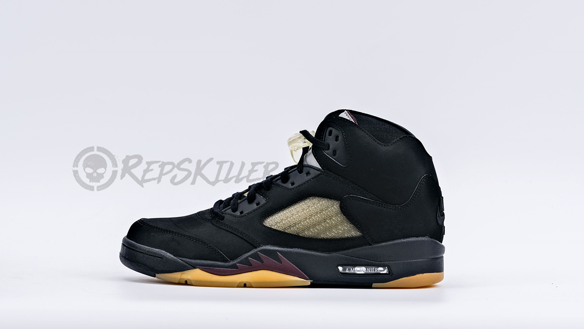 A Ma Maniere X Air Jordan 5 Retro Black Replica