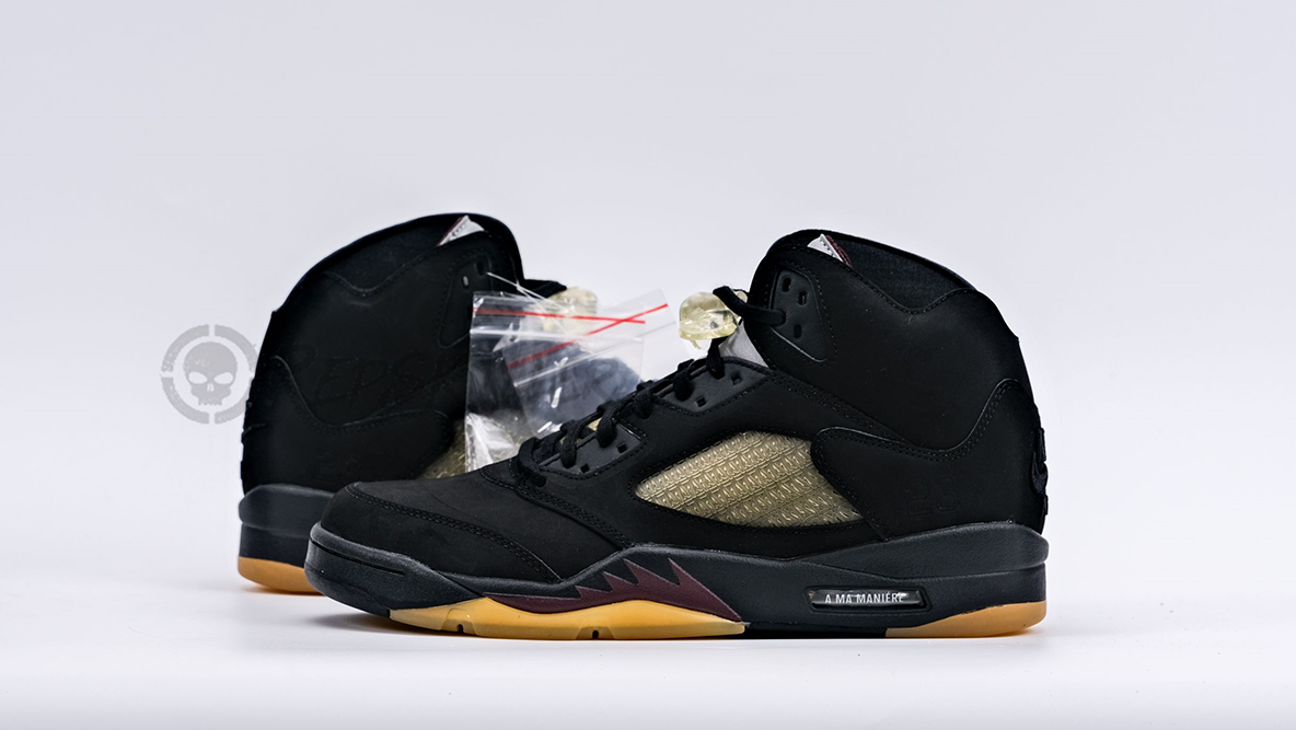 A Ma Maniere X Air Jordan 5 Retro Black Replica