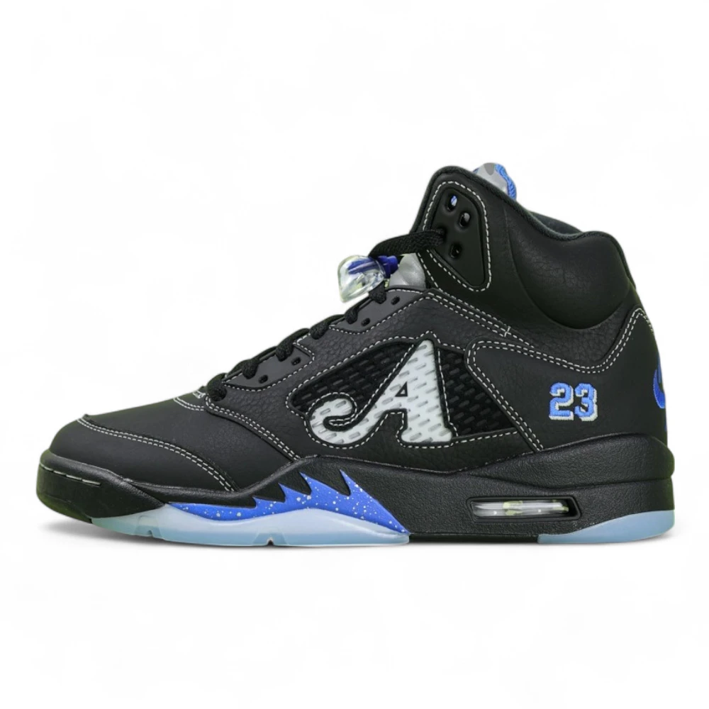 Awake Ny X Air Jordan 5 Retro Black Racer Blue