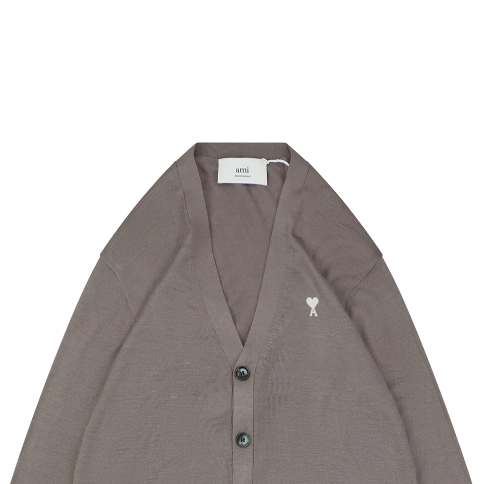 AMI-Paris-Ami-de-Coeur-Wool-Blend-Cardigan1.jpeg.webp Ami Paris Ami De Coeur Wool Blend Cardigan