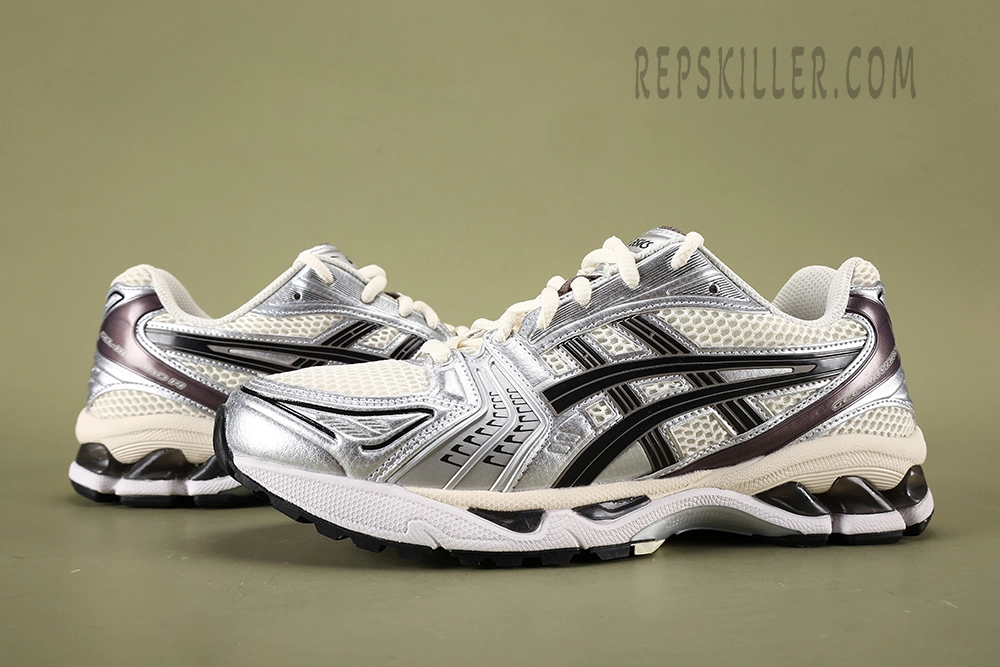 Asics Gel Kayano 14 Cream Black Metallic Plum