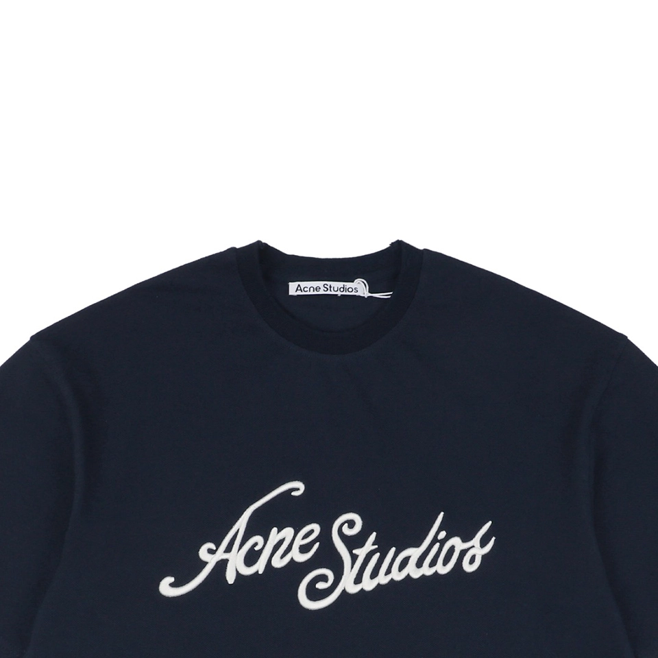 Acne Studios 3D Letter High Raised Embroidery T Shirt
