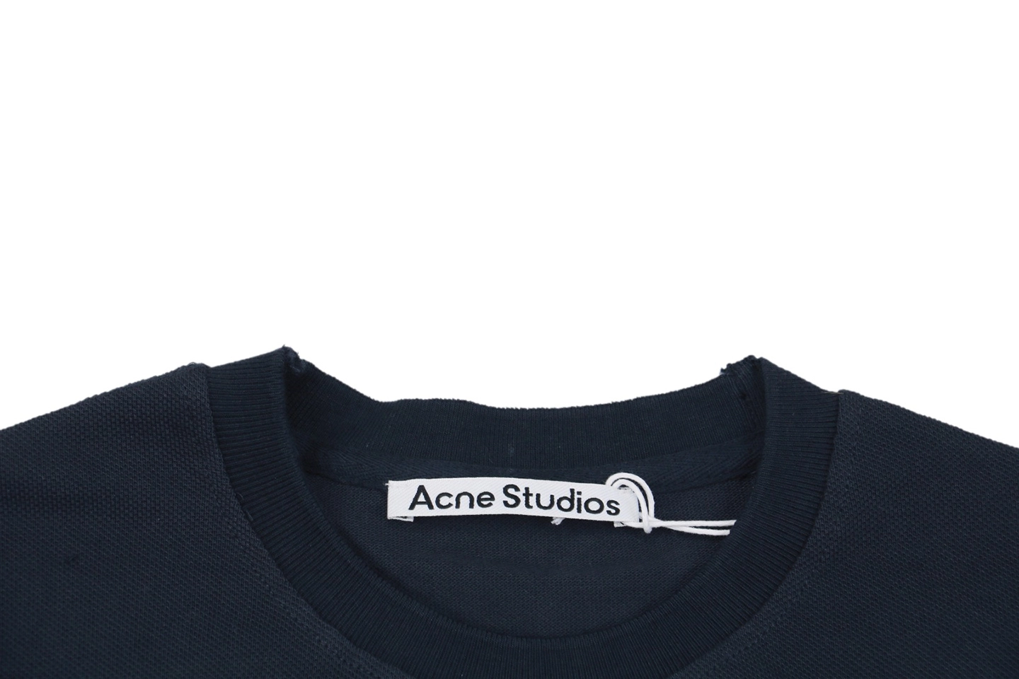 Acne Studios 3D Letter High Raised Embroidery T Shirt