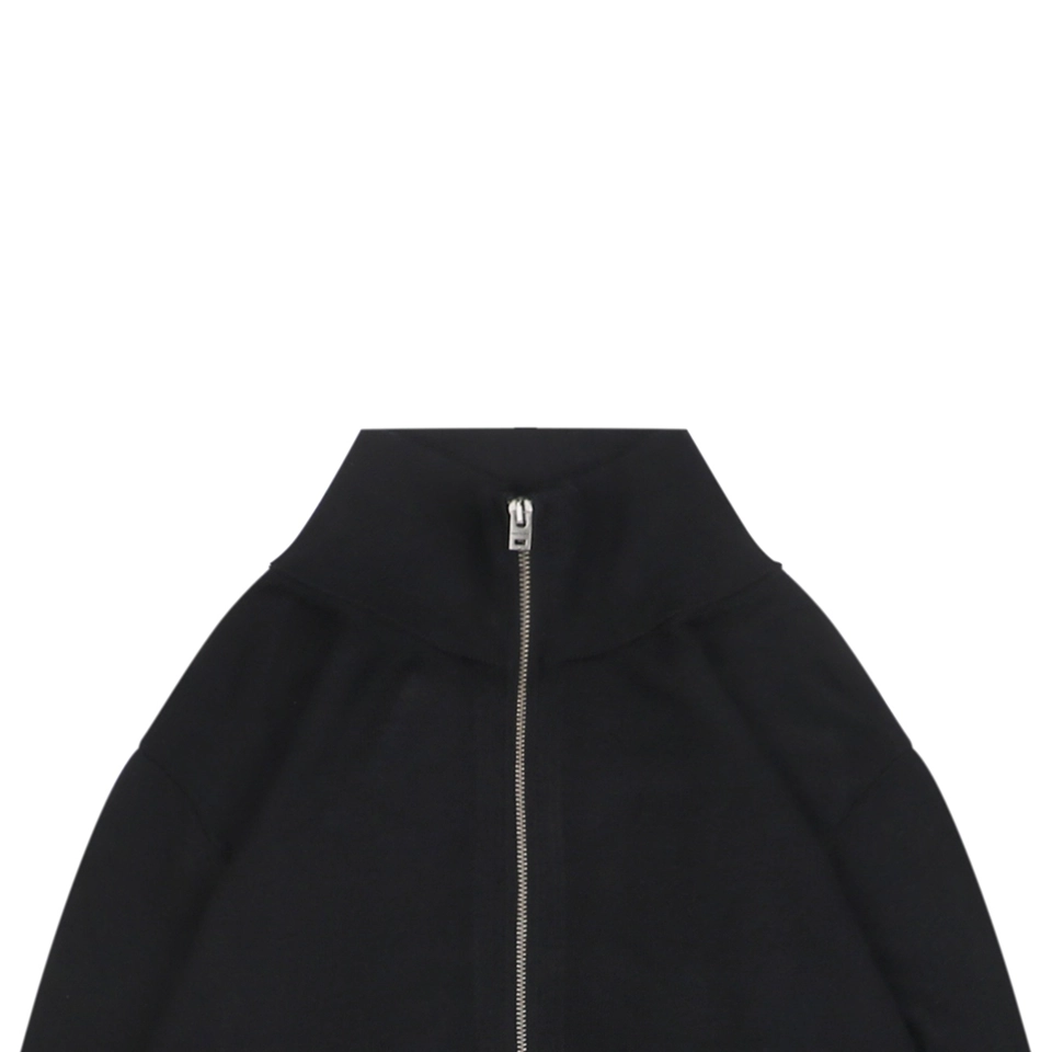 Acne Studios Back Bow Wool Zip Up Jacket