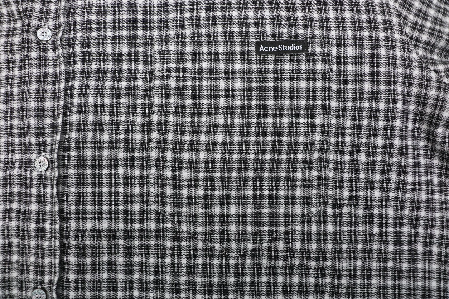 Acne-Studios-Black-Grey-Plaid-Precision-Matching-Flannel-Shirt1.jpeg.webp Acne Studios Black Grey Plaid Precision Matching Flannel Shirt