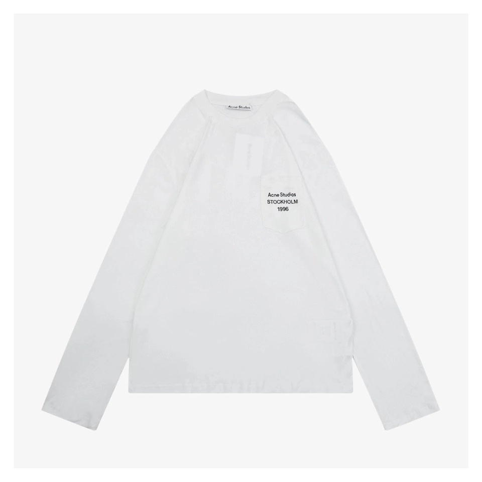 Acne Studios Pocket Logo Print Shirt