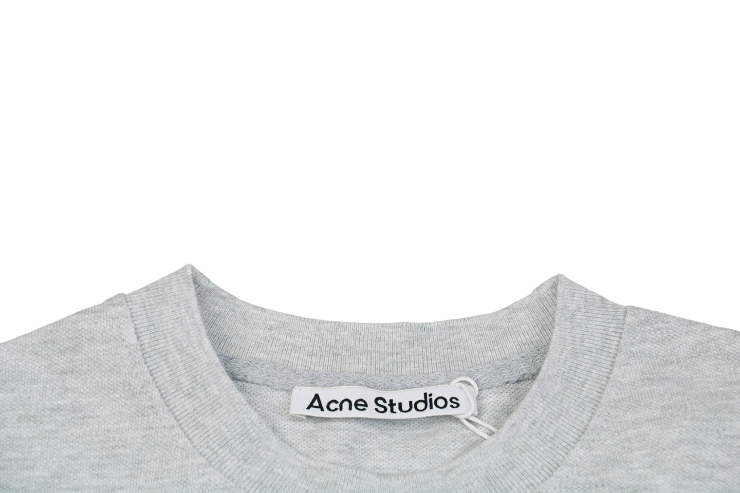 Acne Studios Raised Embroidered Logo T Shirt