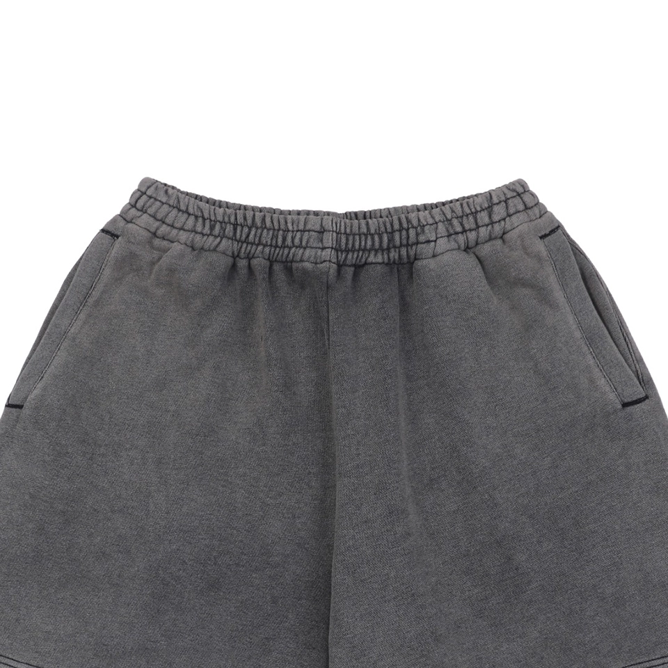 Acne Studios Transparent Logo Washed Shorts