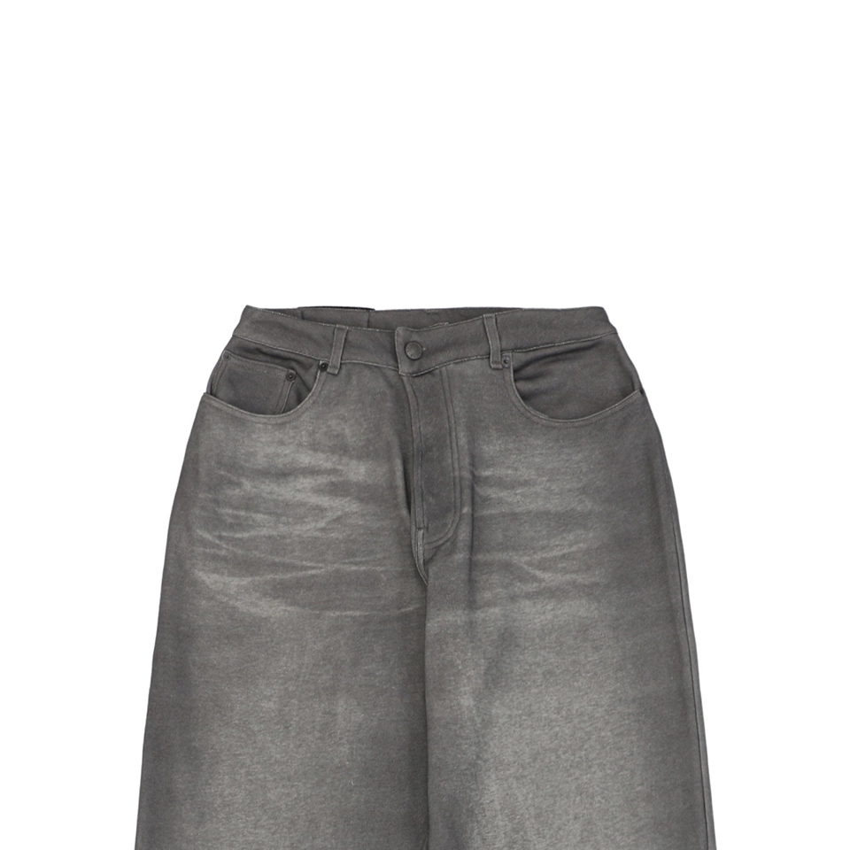 Acne Studios Washed Grey Distressed Pants