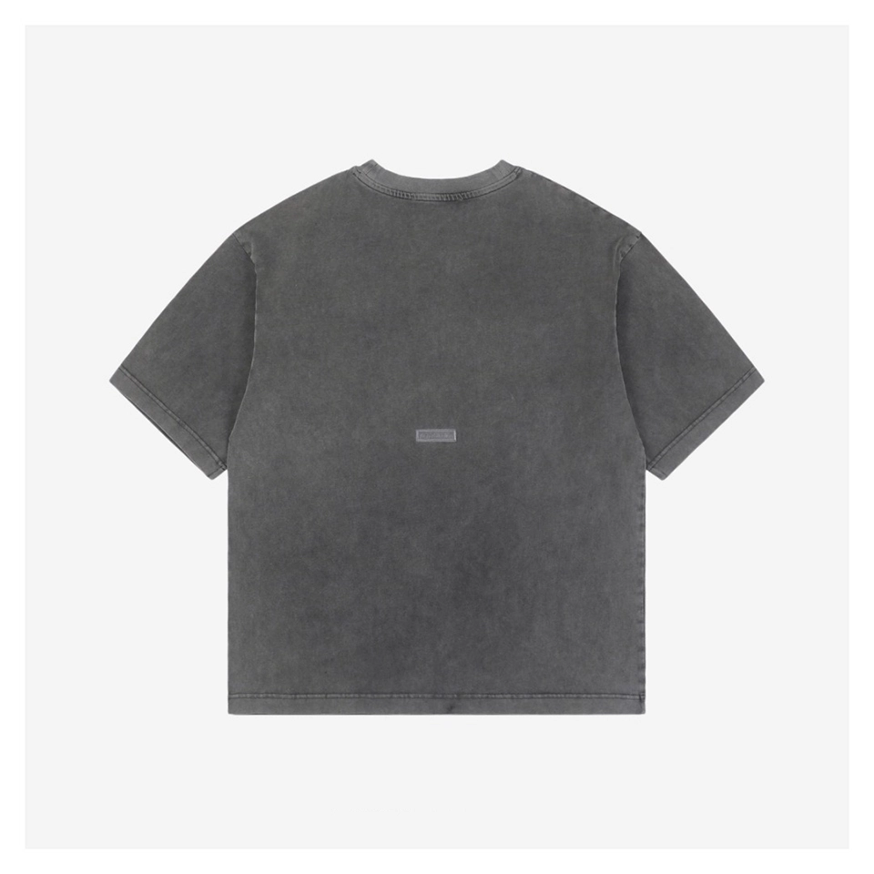 Acne Studios Washed Transparent Back Logo T Shirt