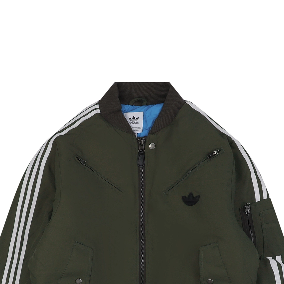 Adidas-Three-Stripes-Padded-Flight-Jacket-Olive-Green5.jpeg.webp Adidas Three Stripes Padded Flight Jacket Olive Green