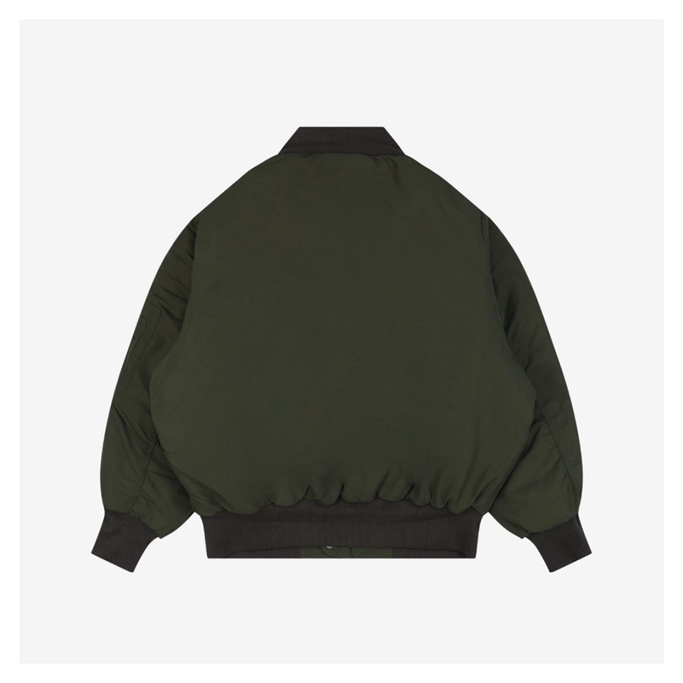 Adidas-Three-Stripes-Padded-Flight-Jacket-Olive-Green8.jpeg.webp Adidas Three Stripes Padded Flight Jacket Olive Green