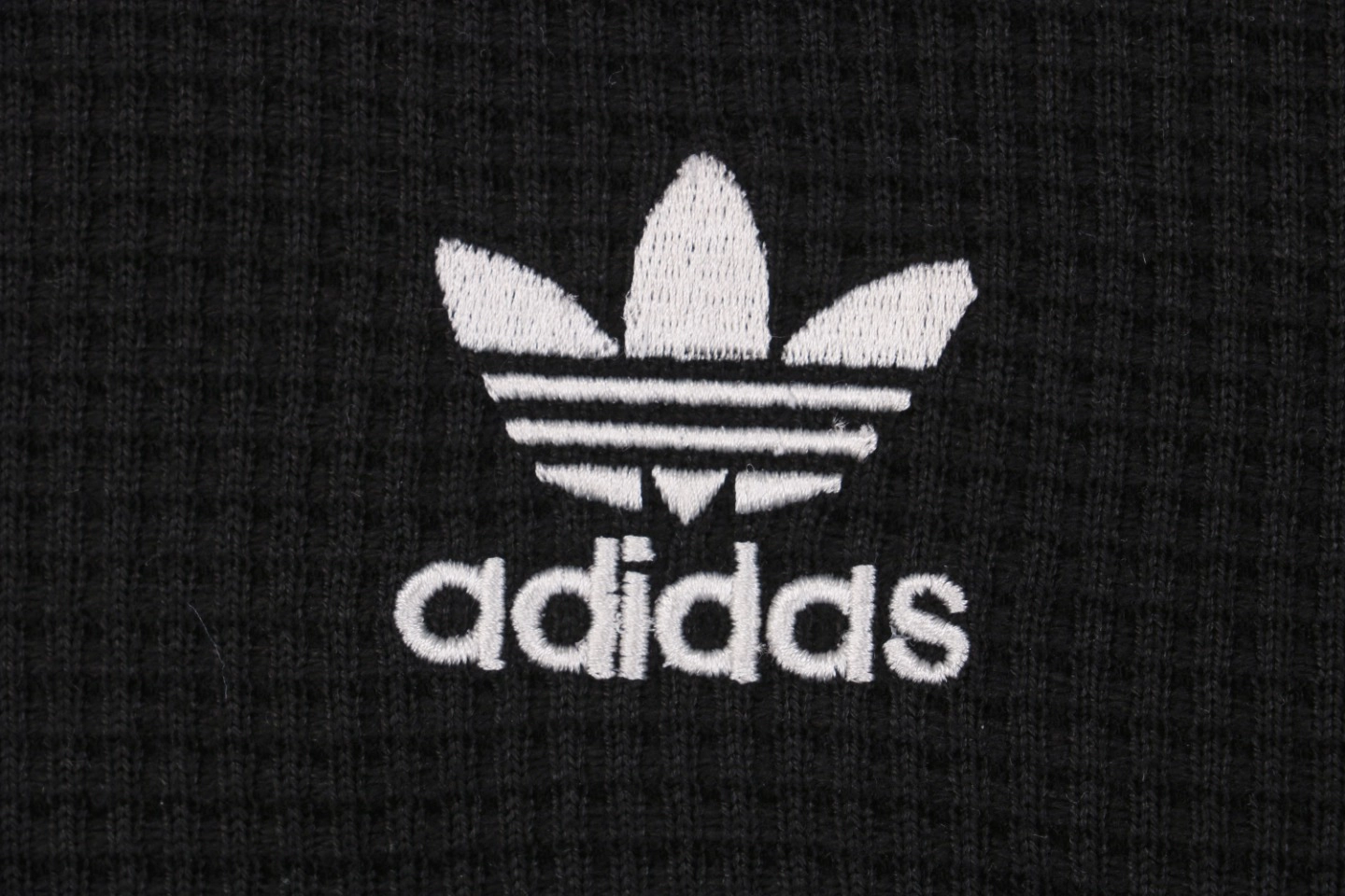 Adidas-Trefoil-Waffle-Textured-Jacket-Black2.jpeg.webp Adidas Trefoil Waffle Textured Jacket Black