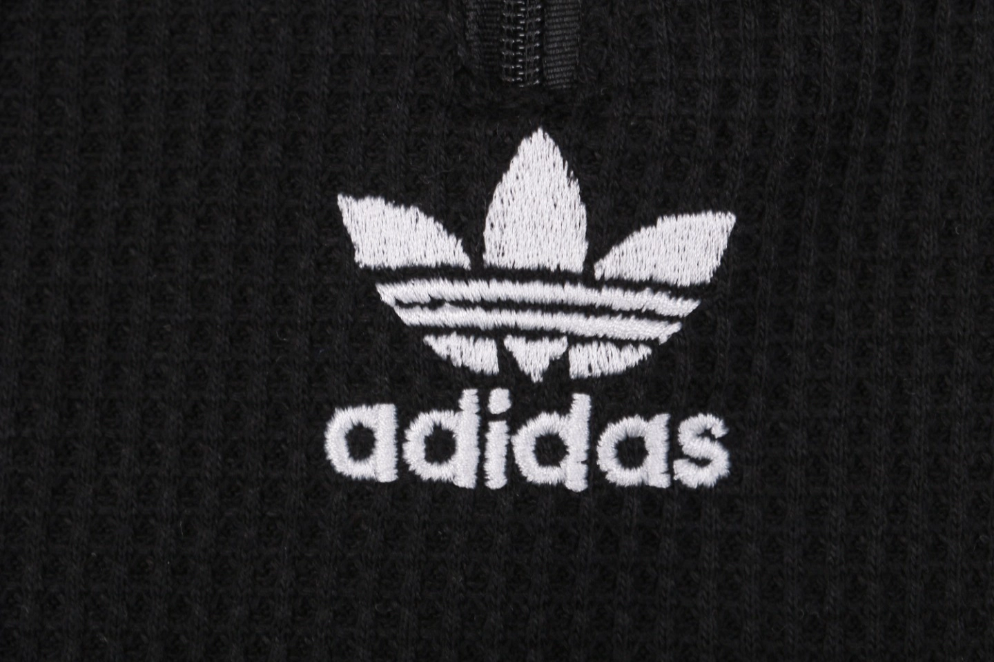 Adidas-Trefoil-Waffle-Textured-Track-Pants-Black6.jpeg.webp Adidas Trefoil Waffle Textured Jacket Black 2