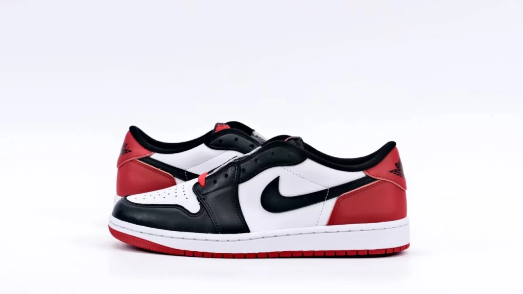 Air Jordan 1 Retro Low Og Black Toe – Image 2 Air Jordan 1 Retro Low OG 'Black Toe'Replica