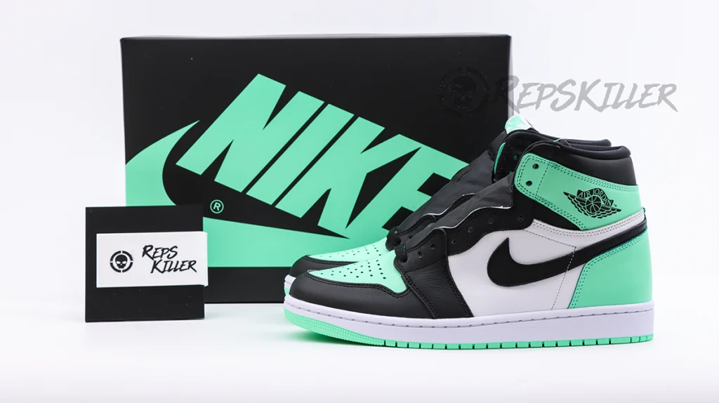 Air Jordan 1 Retro High Og Green Glow Replica – Image 1 Air Jordan 1 Retro High OG 'Green Glow' Replica