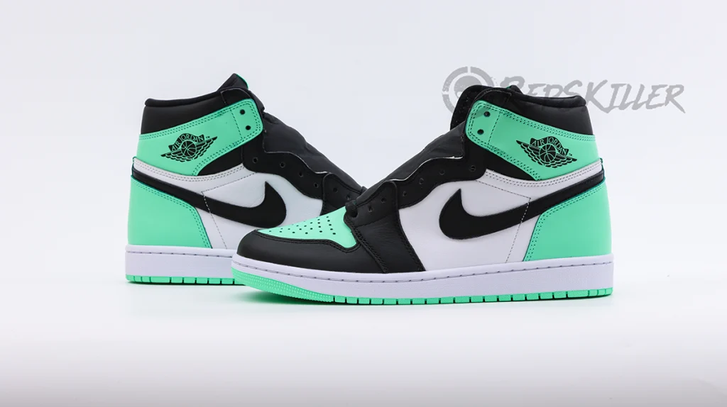 Air Jordan 1 Retro High Og Green Glow Replica – Image 3 Air Jordan 1 Retro High OG 'Green Glow' Replica