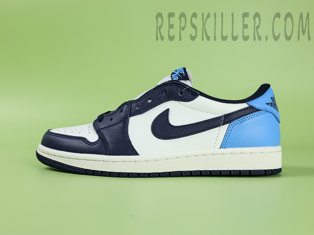 Air Jordan 1 Retro Low Og Obsidian Unc