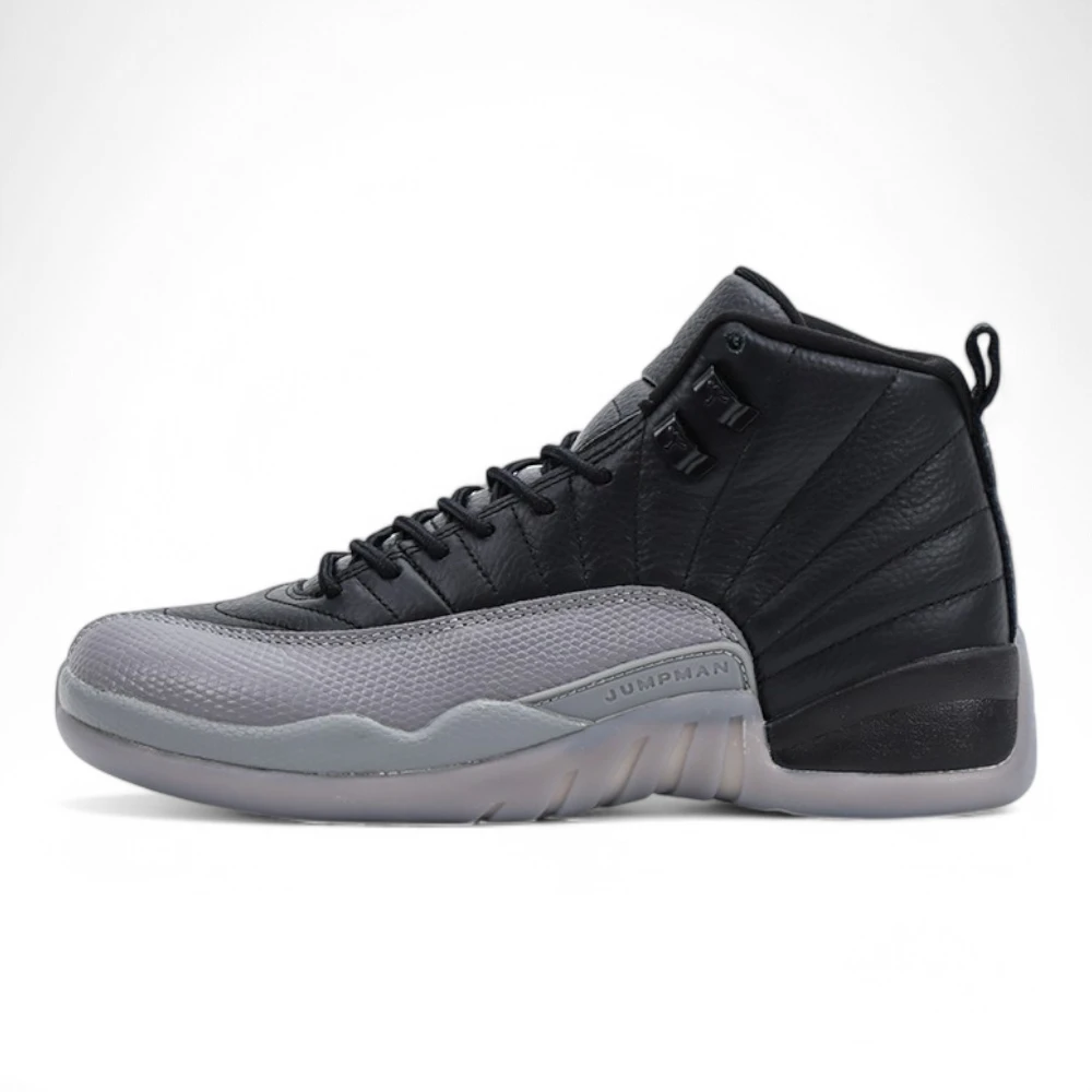 Air-Jordan-12-Retro-Black-Wolf-Grey-Replica.webp Air Jordan 12 Retro Black Wolf Grey Replica