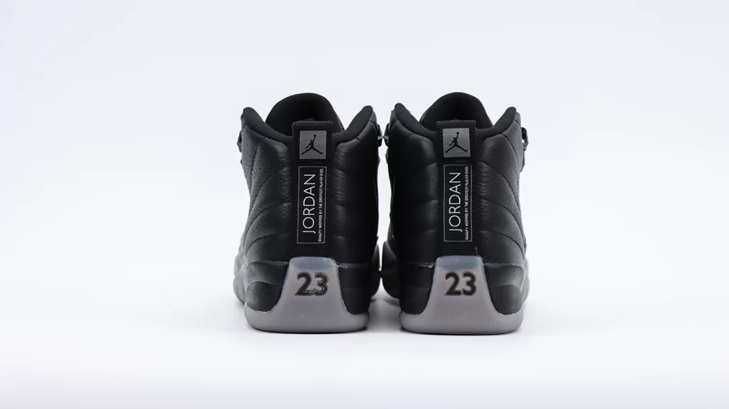 Air Jordan 12 Retro Black Wolf Grey Replica – Image 5 Air Jordan 12 Retro 'Black Wolf Grey' Replica