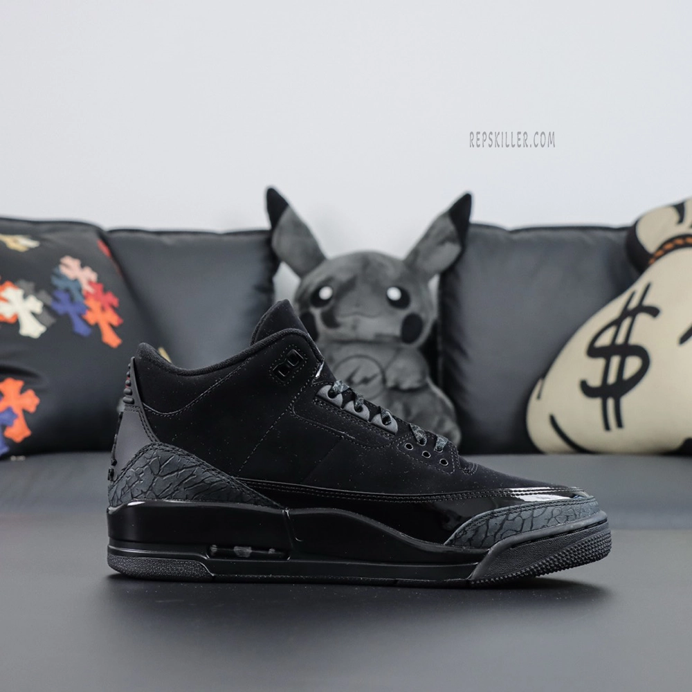 Air Jordan 3 Retro Black Cat 2025