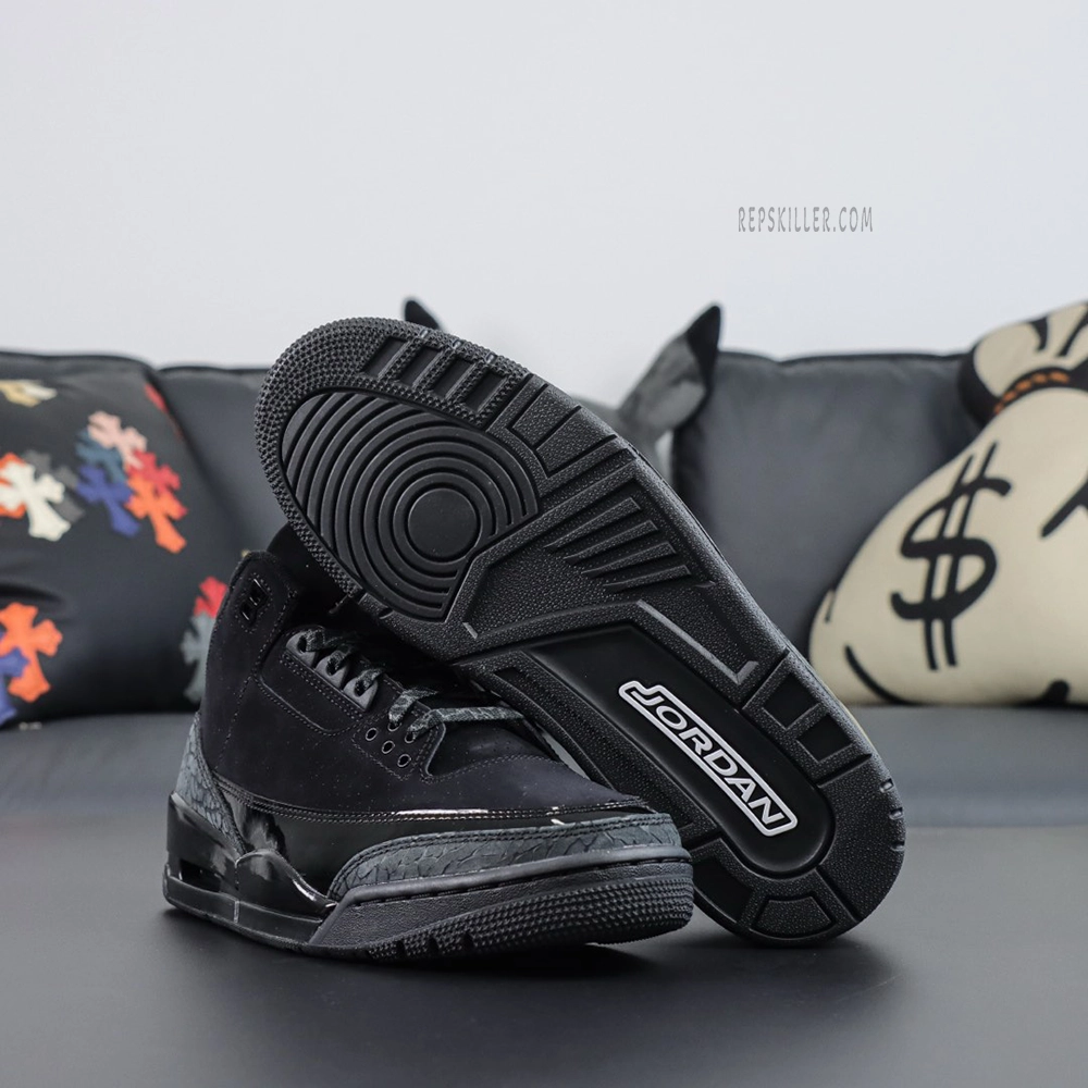 Air Jordan 3 Retro Black Cat 2025