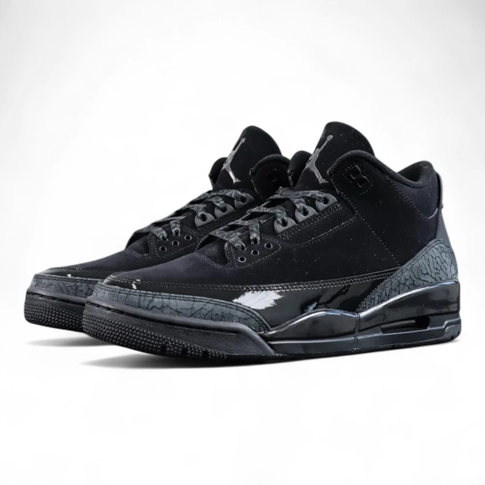 Air Jordan 3 Retro Black Cat 2025