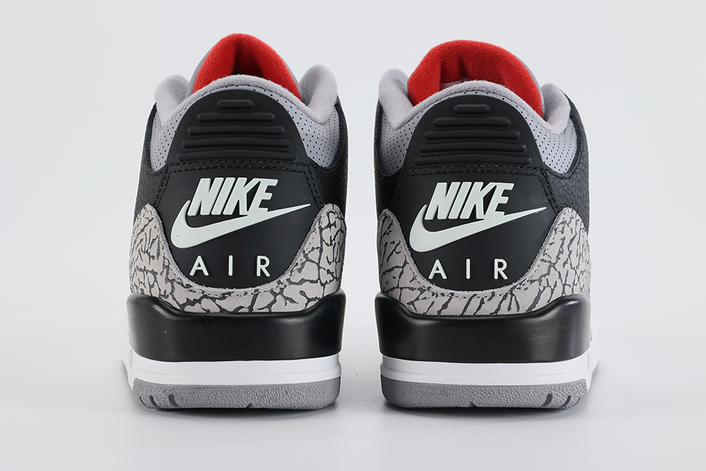 Air Jordan 3 Retro Og Black Cement 2018 – Image 5 Air Jordan 3 Retro OG 'Black Cement' 2018 Replica