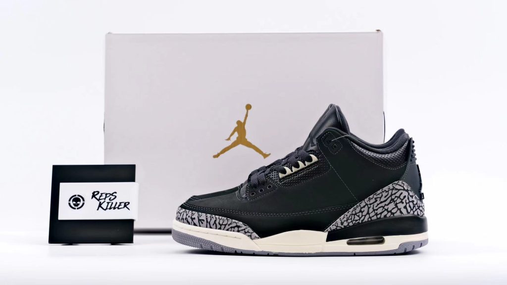 Air Jordan 3 Retro Off Noir – Image 1 Air Jordan 3 Retro Off Noir Replica