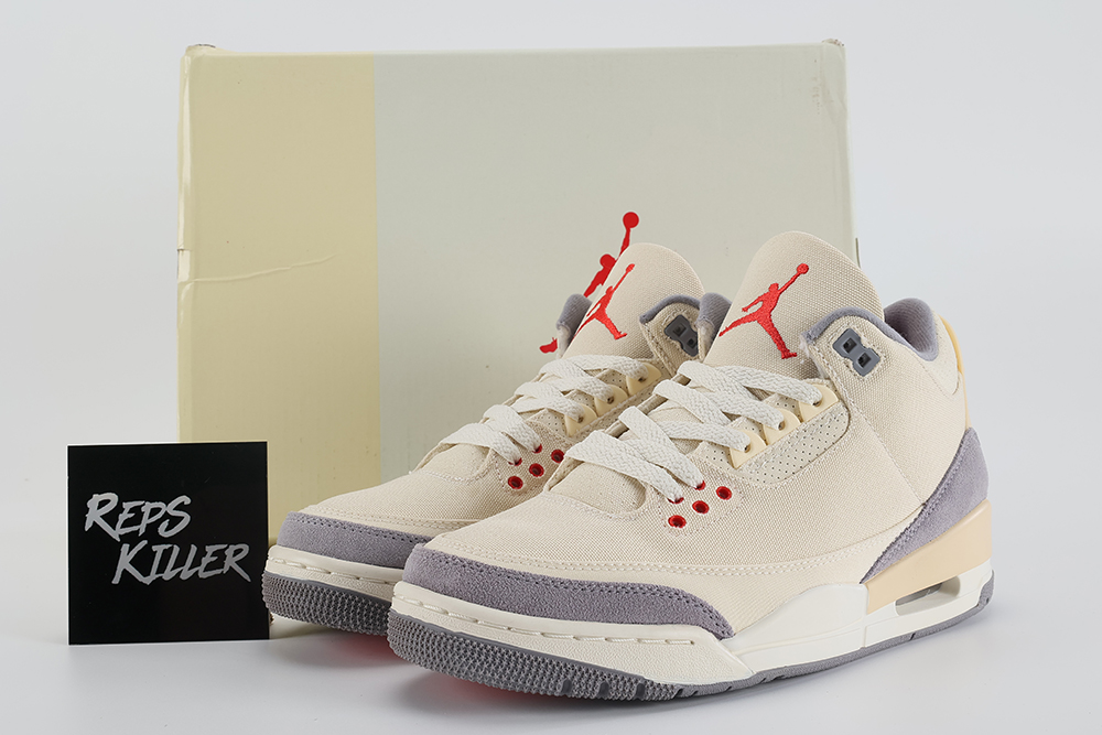 Air Jordan 3 Retro Se Muslin – Image 1 Air Jordan 3 Retro SE 'Muslin' Replica