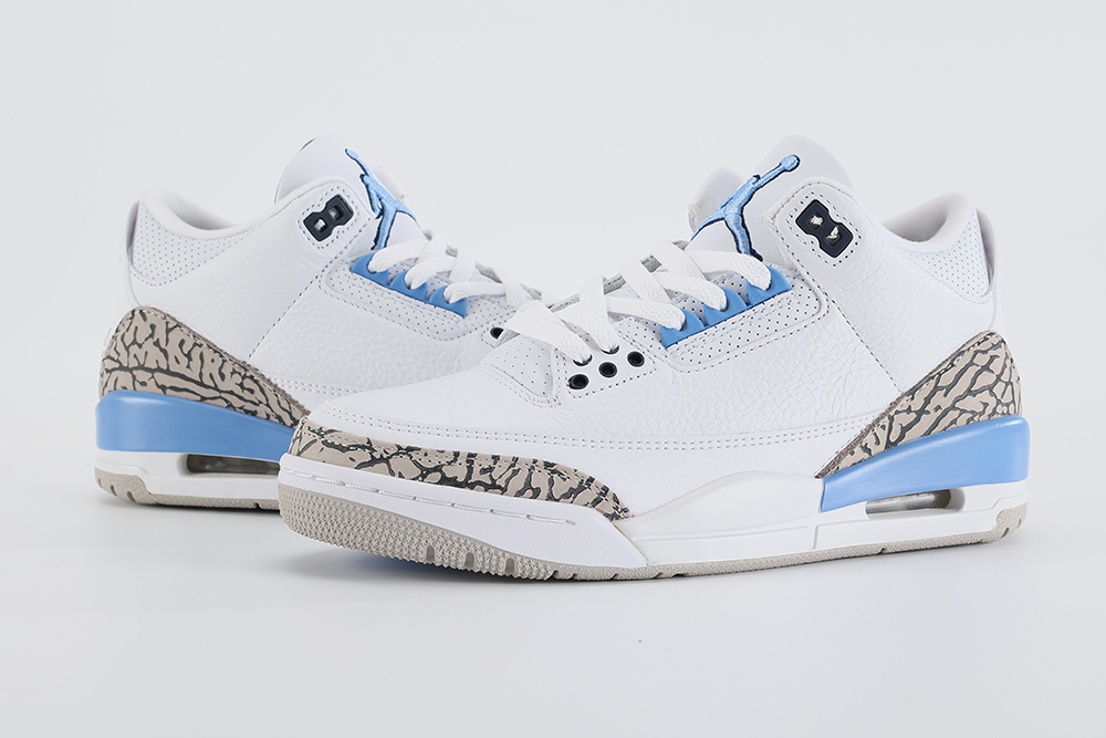Air Jordan 3 Retro Unc Player Exclusive – Image 2 Air Jordan 3 Retro 'UNC' Player Exclusive Replica