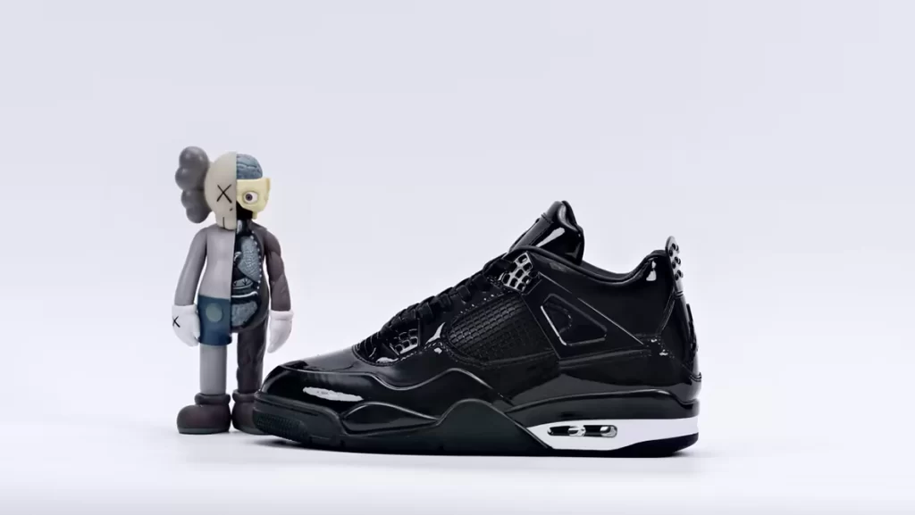 Air Jordan 4 Retro 11Lab4 Black Sample Replica – Image 3 Air Jordan 4 Retro '11Lab4 - Black' Sample Replica