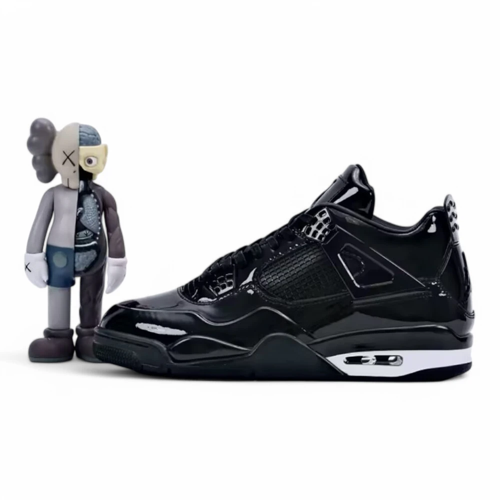 Air-Jordan-4-11Lab4-Black.webp Air Jordan 4 Retro 11Lab4 Black Sample Replica