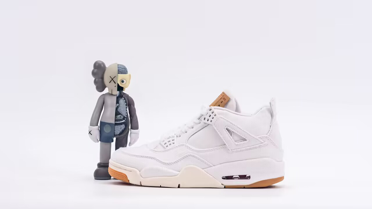 Air Jordan 4 Le White Replica