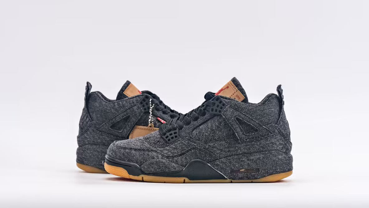 Air Jordan 4 Le Balck Denim Replica