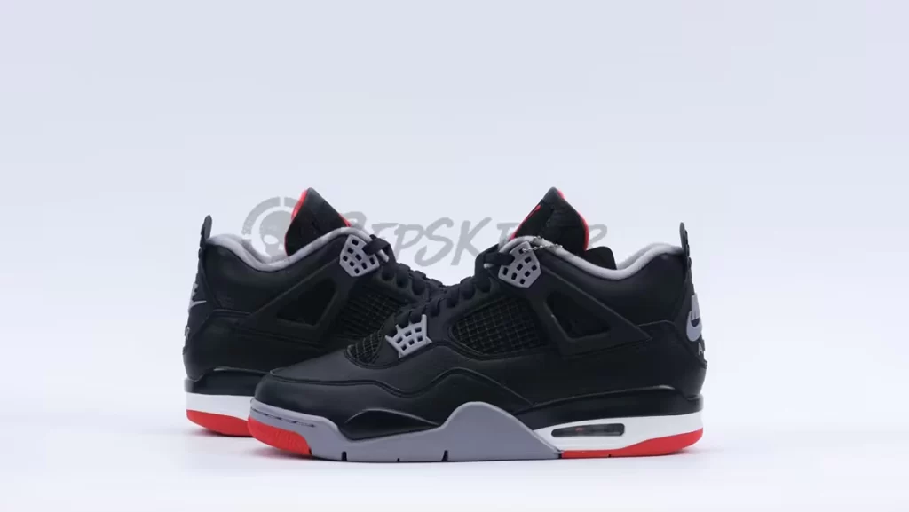Air Jordan 4 Retro Bred Reimagined Replica – Image 20 Air Jordan 4 Retro 'Bred Reimagined' Replica