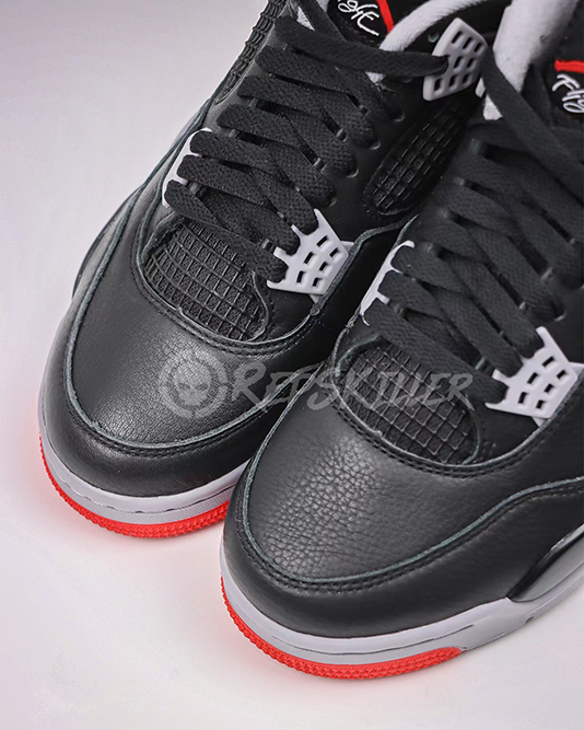 Air Jordan 4 Retro Bred Reimagined Replica – Image 7 Air Jordan 4 Retro 'Bred Reimagined' Replica