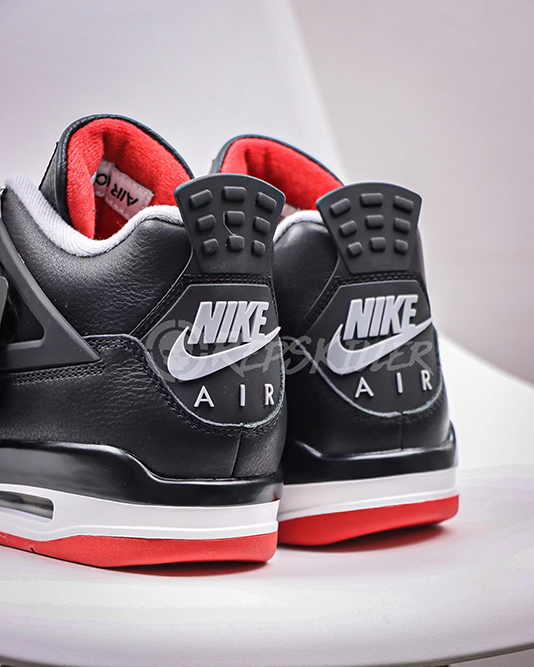 Air Jordan 4 Retro Bred Reimagined Replica – Image 5 Air Jordan 4 Retro 'Bred Reimagined' Replica