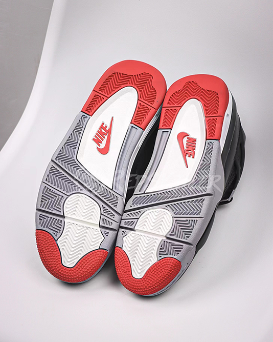 Air Jordan 4 Retro Bred Reimagined Replica – Image 8 Air Jordan 4 Retro 'Bred Reimagined' Replica