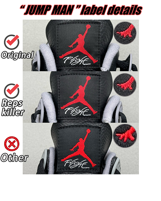 Air Jordan 4 Retro Bred Reimagined Replica – Image 15 Air Jordan 4 Retro OG Bred replica