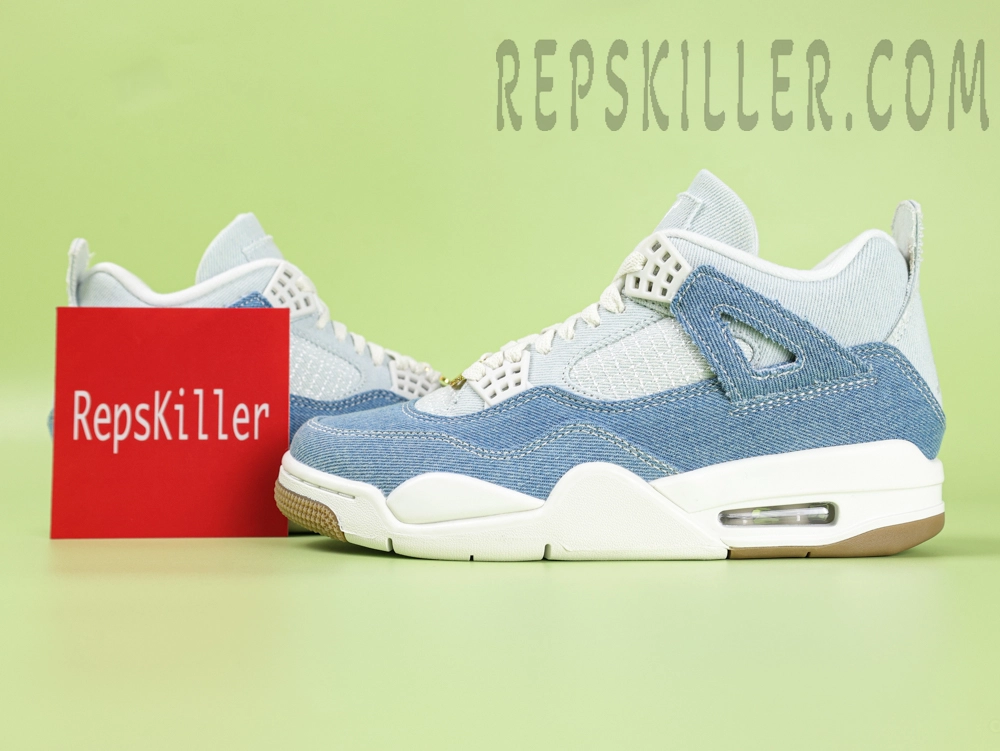Jordan 4 Retro Tex Worn Blue Denim