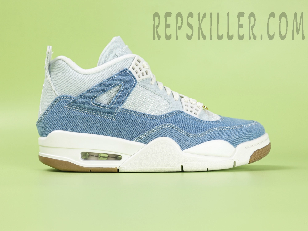 Jordan 4 Retro Tex Worn Blue Denim