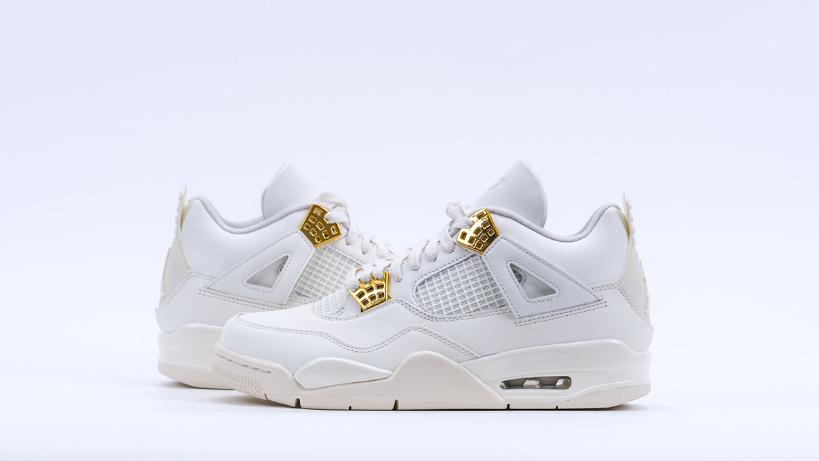 Air Jordan 4 Retro Metallic Gold