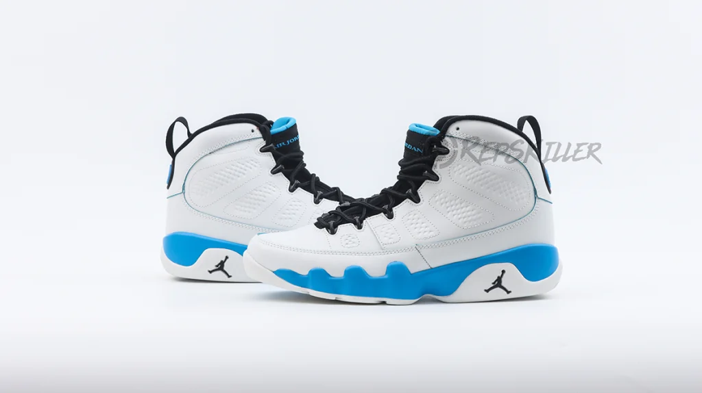 Air Jordan 9 Retro Gs Powder Blue 2010 Replica – Image 3 Air Jordan 9 Retro GS 'Powder Blue' 2010 Replica