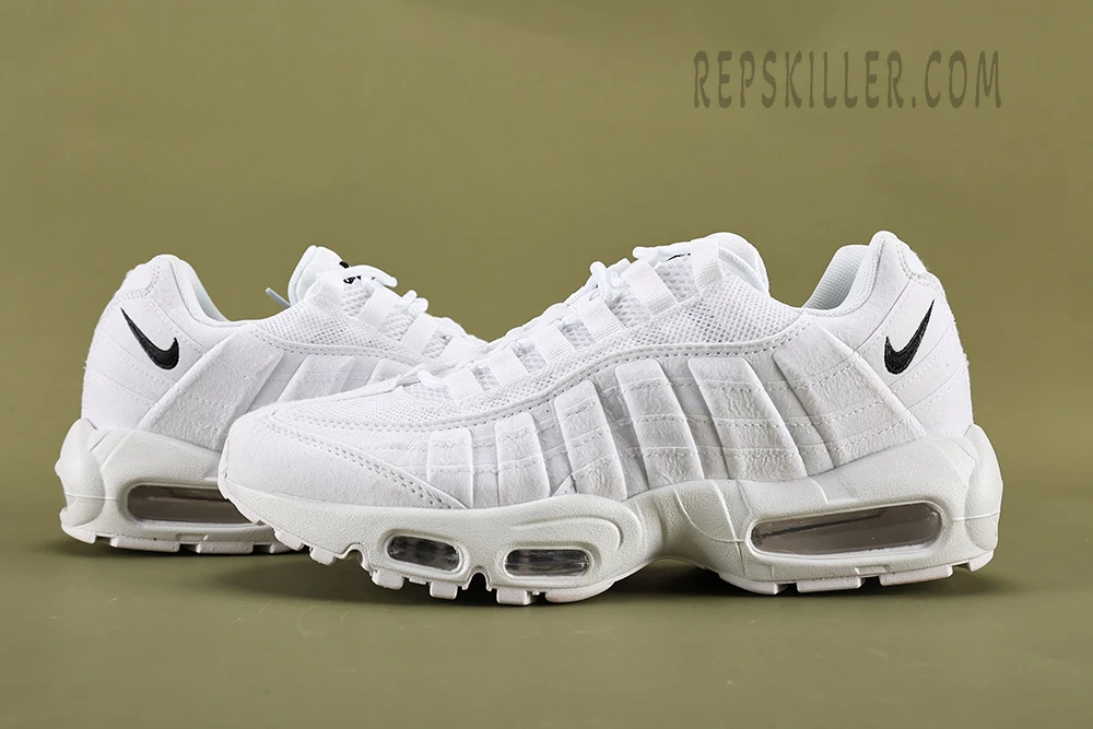 Air Max 95 Triple White Mens