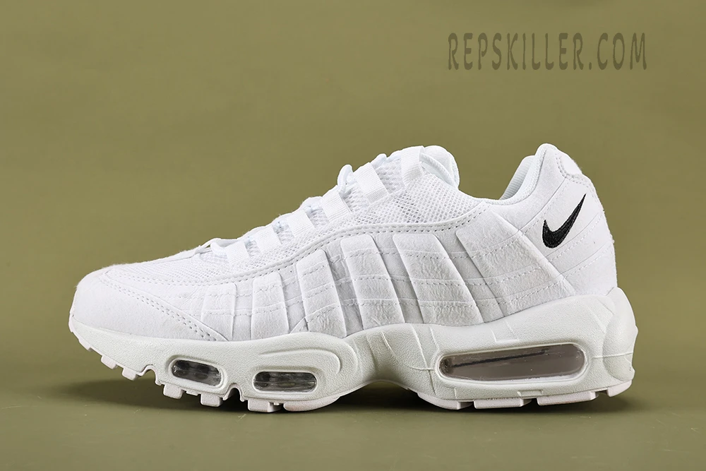 Air Max 95 Triple White Mens